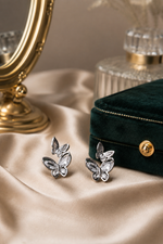 Load image into Gallery viewer, Flutter Glow Butterfly Stud