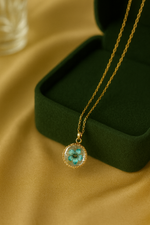 Load image into Gallery viewer, Aqua Petal Gleam