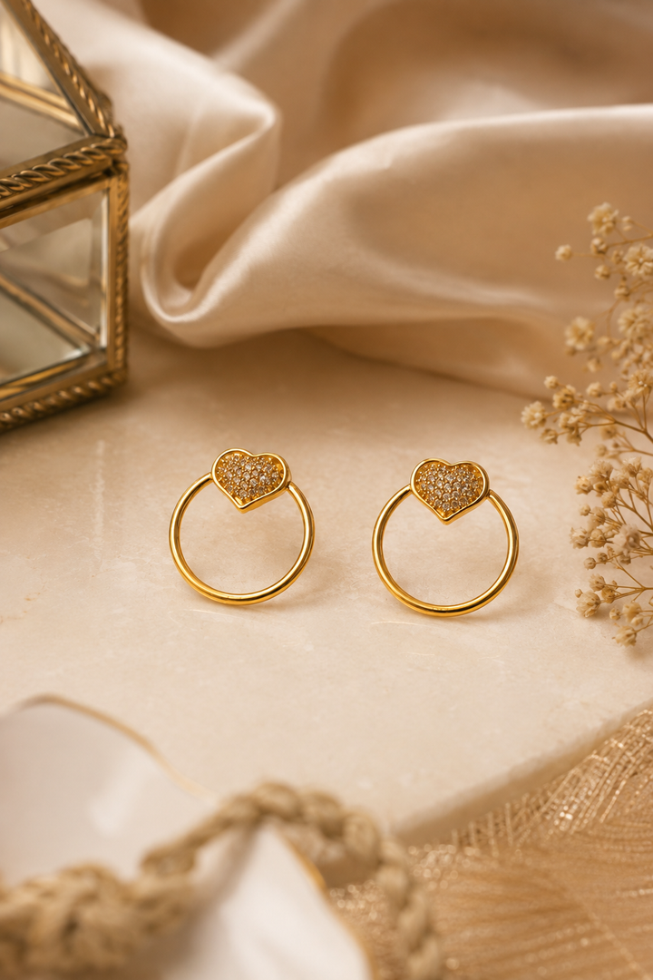 Amora Heart Halo Hoop