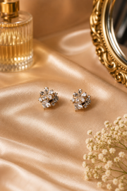 Blossom Radiance Crystal Stud