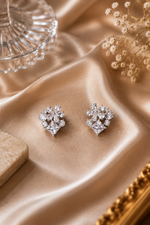 Load image into Gallery viewer, Royal Blossom Crystal Stud