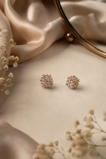 Load image into Gallery viewer, Aurora Bloom Crystal Stud