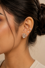 Load image into Gallery viewer, Blossom Radiance Crystal Stud