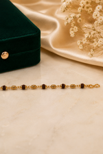 Load image into Gallery viewer, Divine Rudraksha Gold-Tone Bracelet