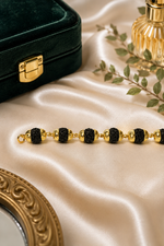 Load image into Gallery viewer, Maha Rudraksha Gold-Tone Bracelet