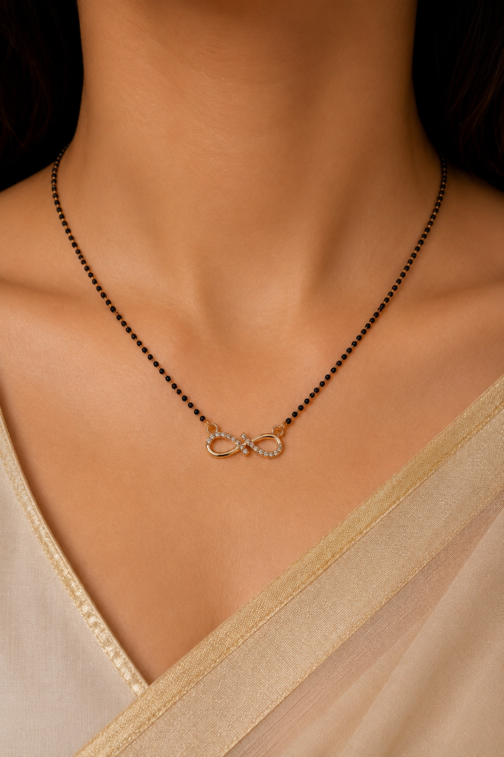 Infinite Love Rose Gold Mangalsutra